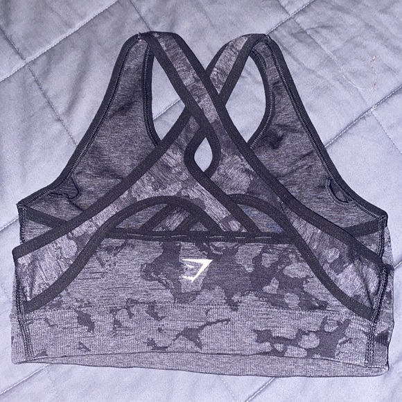 ADAPT CAMO SEAMLESS SPORTS BRA Black - Picture 3 of 3
